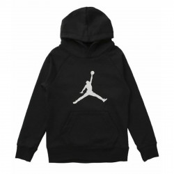 Sudadera Jordan Jumpman Logo Fleece Hoody Negro para nino