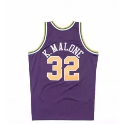 Maillot NBA Karl Malone Utah Jazz 1991-92 Mitchell & ness Hardwood Classic swingman Violet