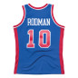 Mitchell & ness Hardwood Classic Swingman NBA jersey Dennis Rodman Detroit Pistons 1988-89 Hardwood Classic Royal