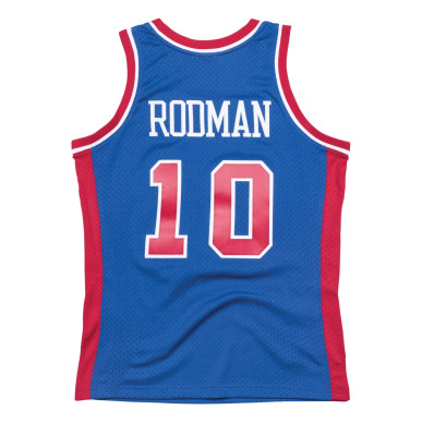 Mitchell & ness Hardwood Classic Swingman NBA jersey Dennis Rodman Detroit Pistons 1988-89 Hardwood Classic Royal