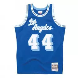 Camiseta NBA Jerry West Los Angeles Lakers 1960-61 Mitchell & Ness Hardwood Classics Azul