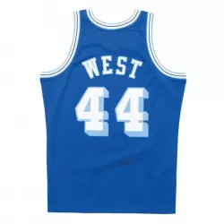 Camiseta NBA Jerry West Los Angeles Lakers 1960-61 Mitchell & Ness Hardwood Classics Azul