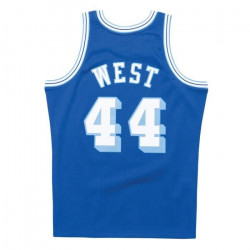 Mitchell & ness NBA swingman Jersey Jerry West Los Angeles Lakers 1960-61 Hardwood Classics azul