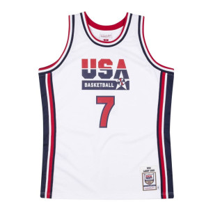 Mitchell & ness NBA Authentic Jersey Larry Bird Team USA 1992 white