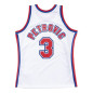 Camiseta NBA New Jersey Nets Dražen Petrović New Jersey Nets 1992-93 Mitchell & ness Hardwook Classic blanco Camiseta NBA New Jersey Nets Dražen Petrović New Jersey Nets 1992-93 Mitchell & ness Hardwook Classic blanco
