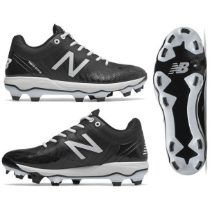 Men's New balance PL4040 V5 molded cleats low Black