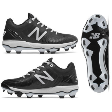 Men's New balance PL4040 V5 molded cleats low Black