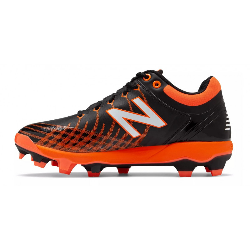 Crampons de Baseball moulés New balance PL4040 V5 low Orange pour Homme