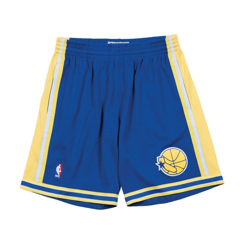 Short NBA Mitchell & Ness Swingman Golden State Warriors 1995-96 azul para hombre