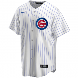 T770-EJWH_Maillot de Baseball MLB Chicago Cubs Nike Replica Home Blanc pour Homme
