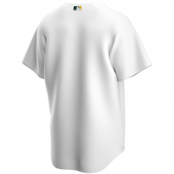 Camiseta de beisbol MLB Oakland Athletics Nike Replica Home Blanco para Hombre
