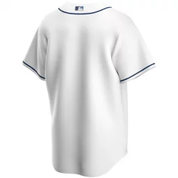 Maillot de Baseball MLB Tampa Bay Rays Nike Replica Home Blanc pour Homme