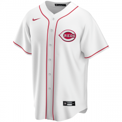 Camiseta de beisbol MLB Cincinnati Reds Nike Replica Home Blanco para Hombre