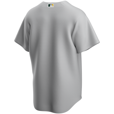Men's Nike Replica Road MLB jersey Oakland Athletics Grey