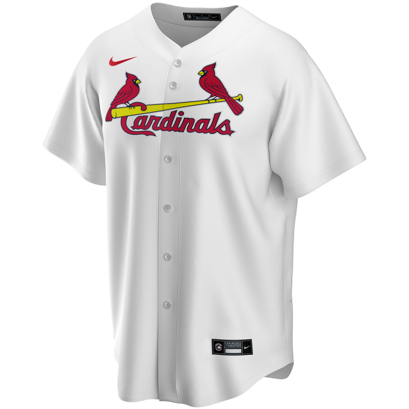 Men's Nike Replica Home MLB jersey St. Louis Cardinals White