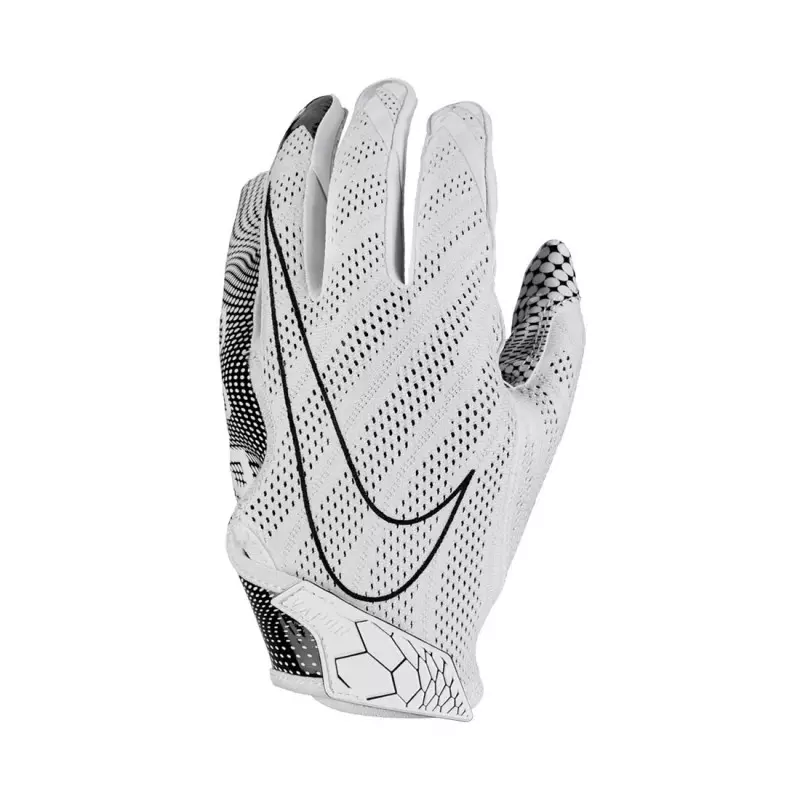 Gants de football américain Nike vapor Knit 3.0 pour receveur Blanc