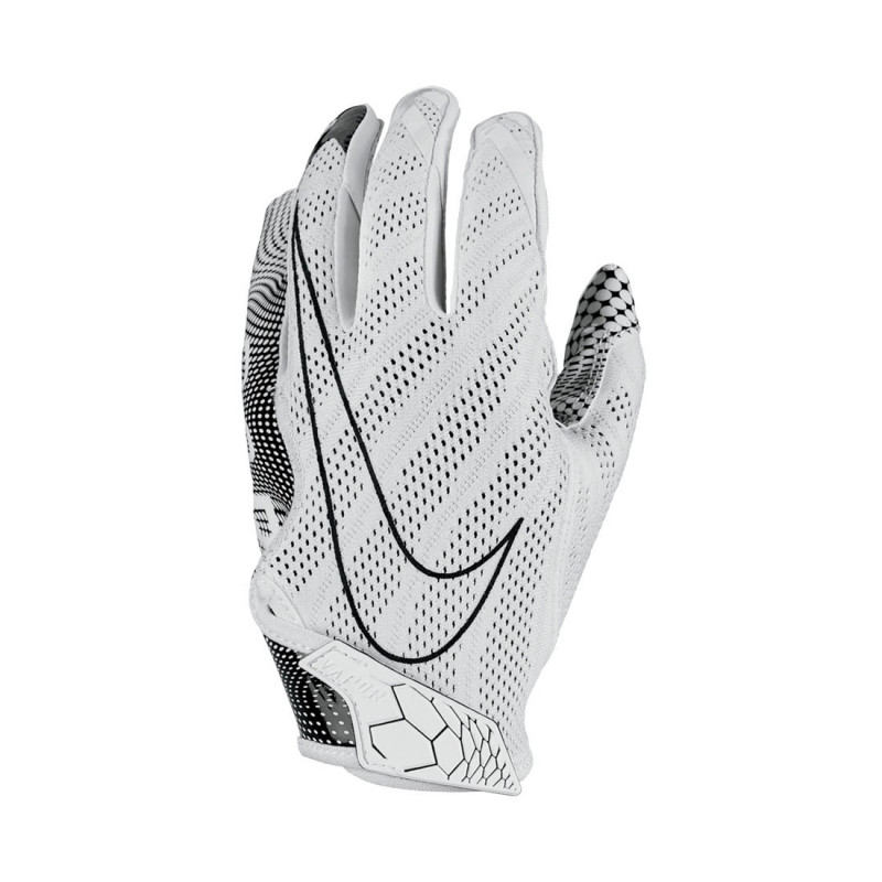 Guante de futbol americano Nike vapor Knit 3.0 para receiver Blanco