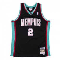 Maillot NBA Jason Williams Memphis Grizzlies 2001-02 Mitchell & ness Hardwood Classics Noir