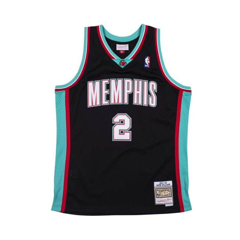 Mitchell & ness Hardwood Classic nba jersey Jason Williams Memphis Grizzlies 2001-02 Black