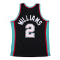 Mitchell & ness Hardwood Classic nba jersey Jason Williams Memphis Grizzlies 2001-02 Black