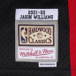 Maillot NBA Jason Williams Memphis Grizzlies 2001-02 Mitchell & ness Hardwood Classics Noir