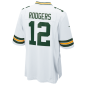 Camiseta NFL Aaron Rodgers Greenbay Packers Nike Game Team colour Blanco