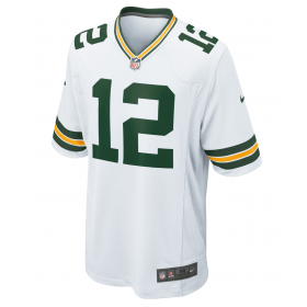 Maillot NFL Aaron Rodgers Greenbay Packers Nike Game Team colour Blanc