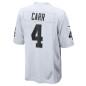 Nike NFL Game Team colour jersey Derek Carr Las Vegas Raiders White