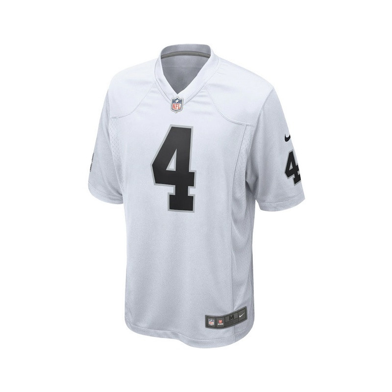 Camiseta NFL Derek Carr Las Vegas Raiders Nike Game Team colour Blanco