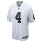 Nike NFL Game Team colour jersey Derek Carr Las Vegas Raiders White