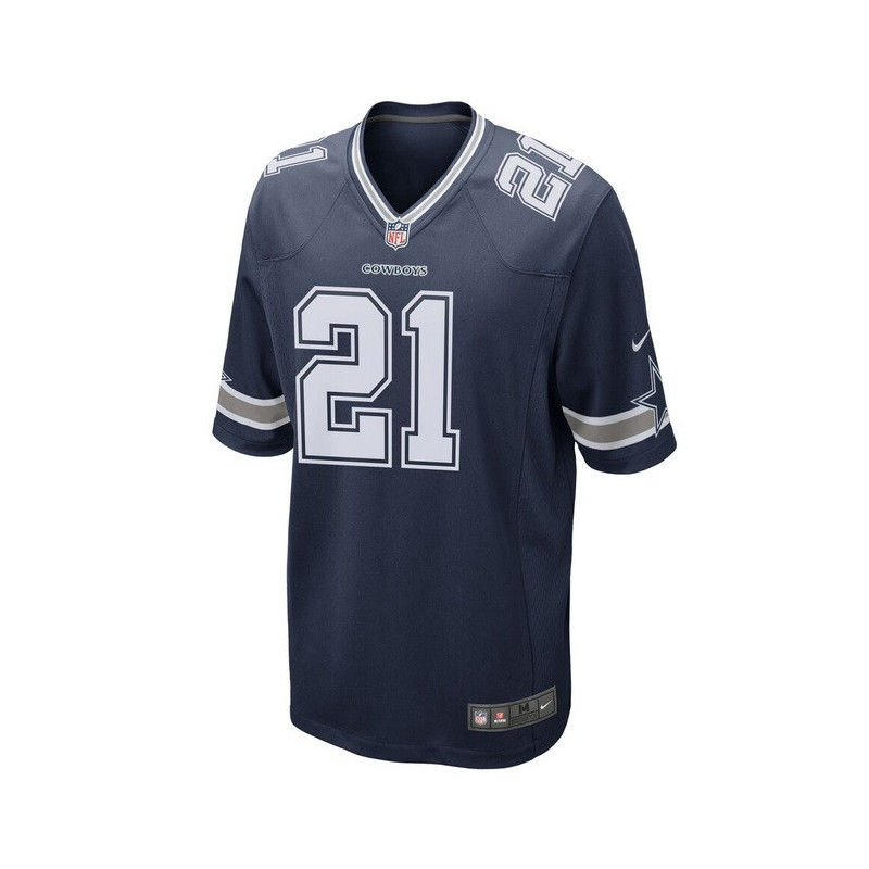 Nike NFL Game Team colour jersey Ezekiel Elliott Dallas Cowboys Navy