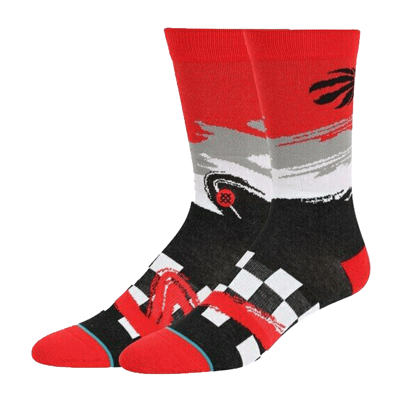 Stance Arena Wave Racer NBA Toronto Raptors Socks Red