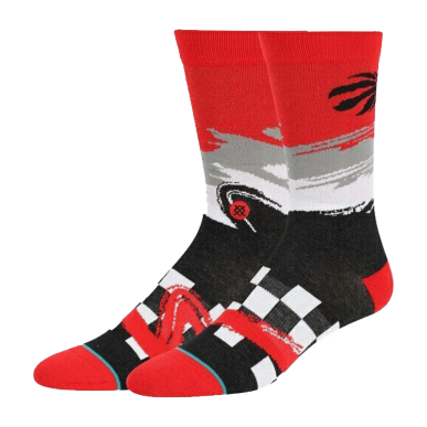 Calcetin NBA Toronto Raptors Stance Arena Wave Racer Rojo