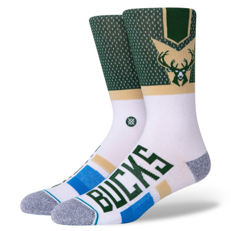 Chaussettes NBA Milwaukee Bucks Stance Arena Short Cut 2 vert