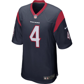 Camiseta NFL Deshaun Watson Houston Texans Nike Game Team colour azul