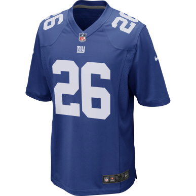 Nike NFL Game Team colour jersey Saquon Barkley New York Giants Royal