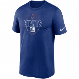 T-shirt NFL New York Giants Nike Icon Essential Azul para hombre