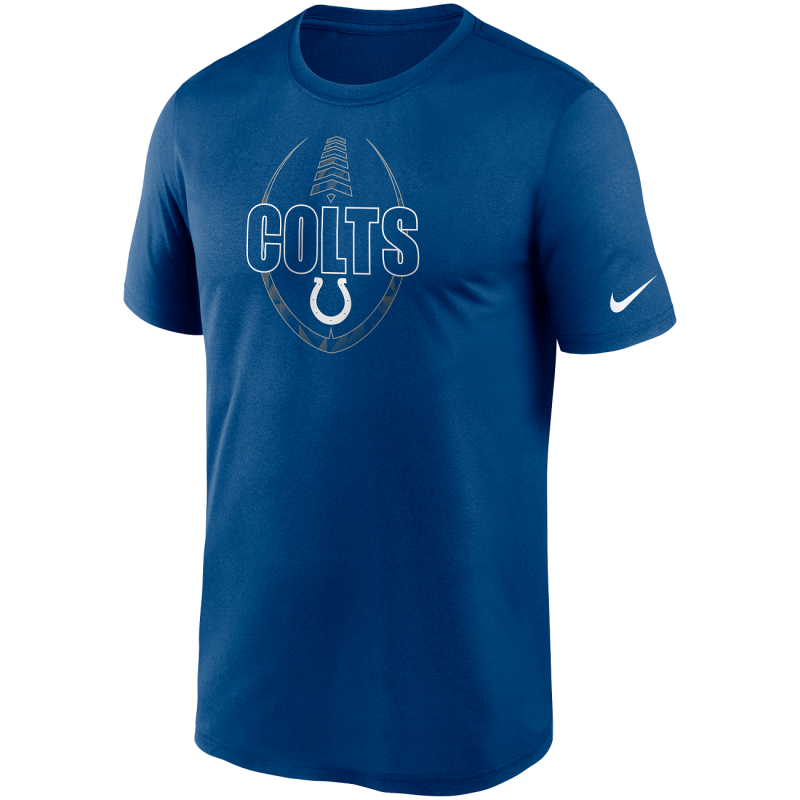 T-shirt NFL Indianapolis Colt Nike Icon Essential Azul para hombre