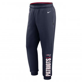 Pantalon NFL New England Patriots Nike Nike Team Lockup Therma Bleu marine pour homme
