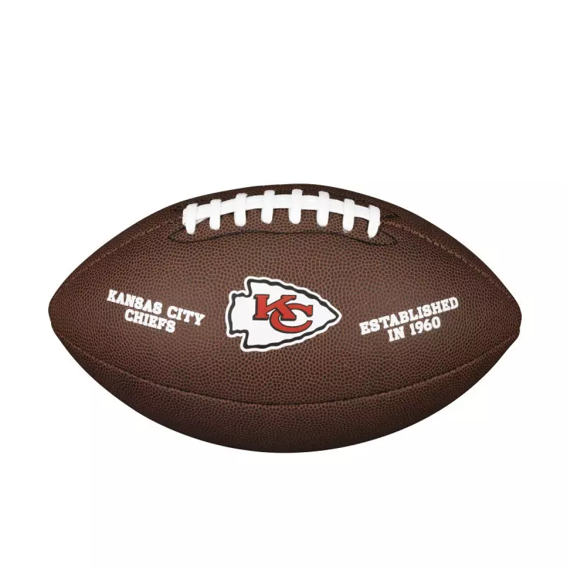 Ballon Football Américain NFL Kansas City Chiefs Wilson Licenced