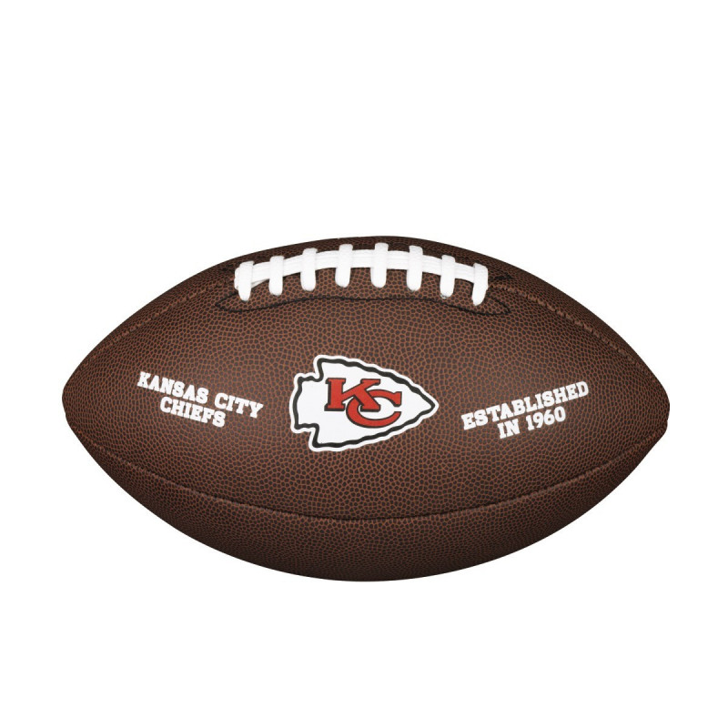 WTF1748XBKC_Ballon Football Américain NFL Kensas City Chiefs Wilson Licenced