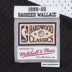 Maillot NBA swingman Rasheed Wallace Portland Trail Blazers 1999-00 Hardwood Classics Mitchell & ness noir