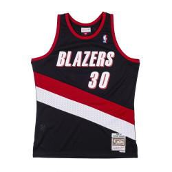 Camiseta NBA Rasheed Wallace Portland Trail Blazers 1999-00 Mitchell & ness Hardwood Classic Negro