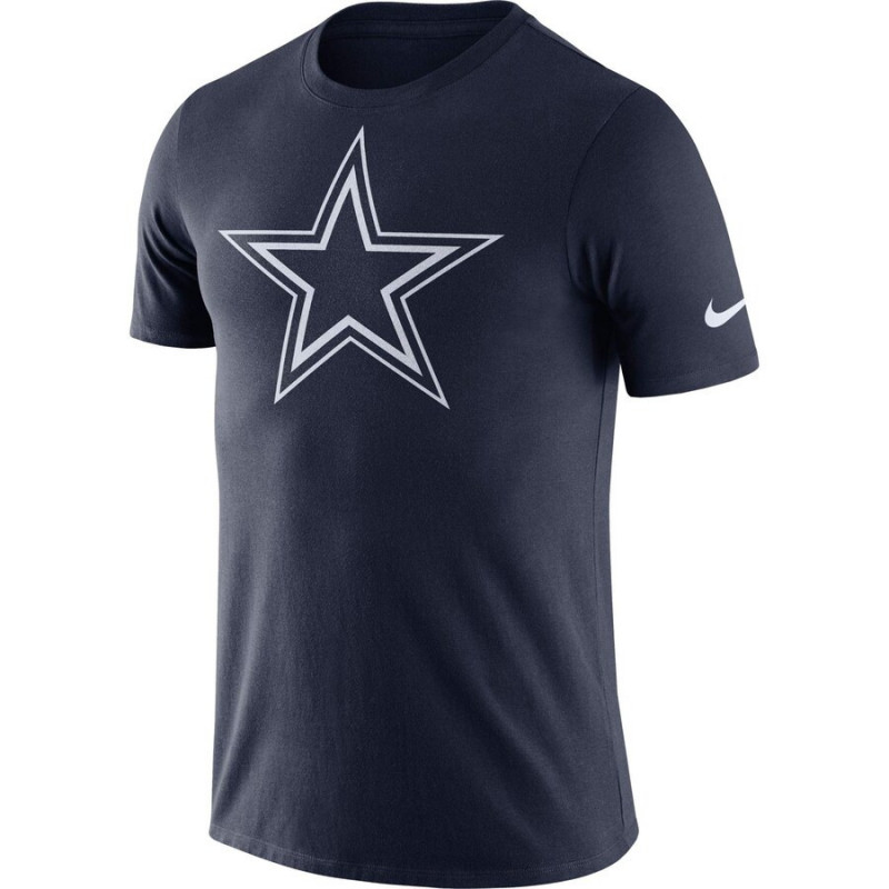T-shirt NFL Dallas Cowboys Nike Logo Essential azul para hombre