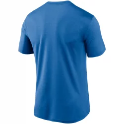 T-shirt NFL Detroit Lions Nike Logo Essential Bleu pour homme