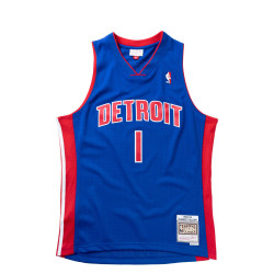 Camiseta NBA Chauncey Billups Detroit Pistons 2003-04 Mitchell & ness Hardwood Classic Swingman Azul