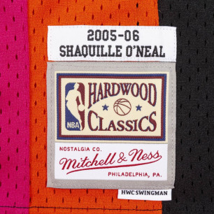 Mitchell & ness Hardwood Classic swingman NBA jersey Shaquille O'neal Miami Heat 2005-06 black