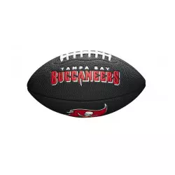 Mini Ballon de Football Américain Wilson NFL team logo Tampa Bay Buccaneers Noir