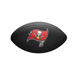 Mini Balon de Futbol Americano NFL Tampa Bay Buccaneers Wilson team logo negro