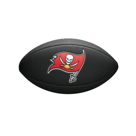 Mini Balon de Futbol Americano NFL Tampa Bay Buccaneers Wilson team logo negro